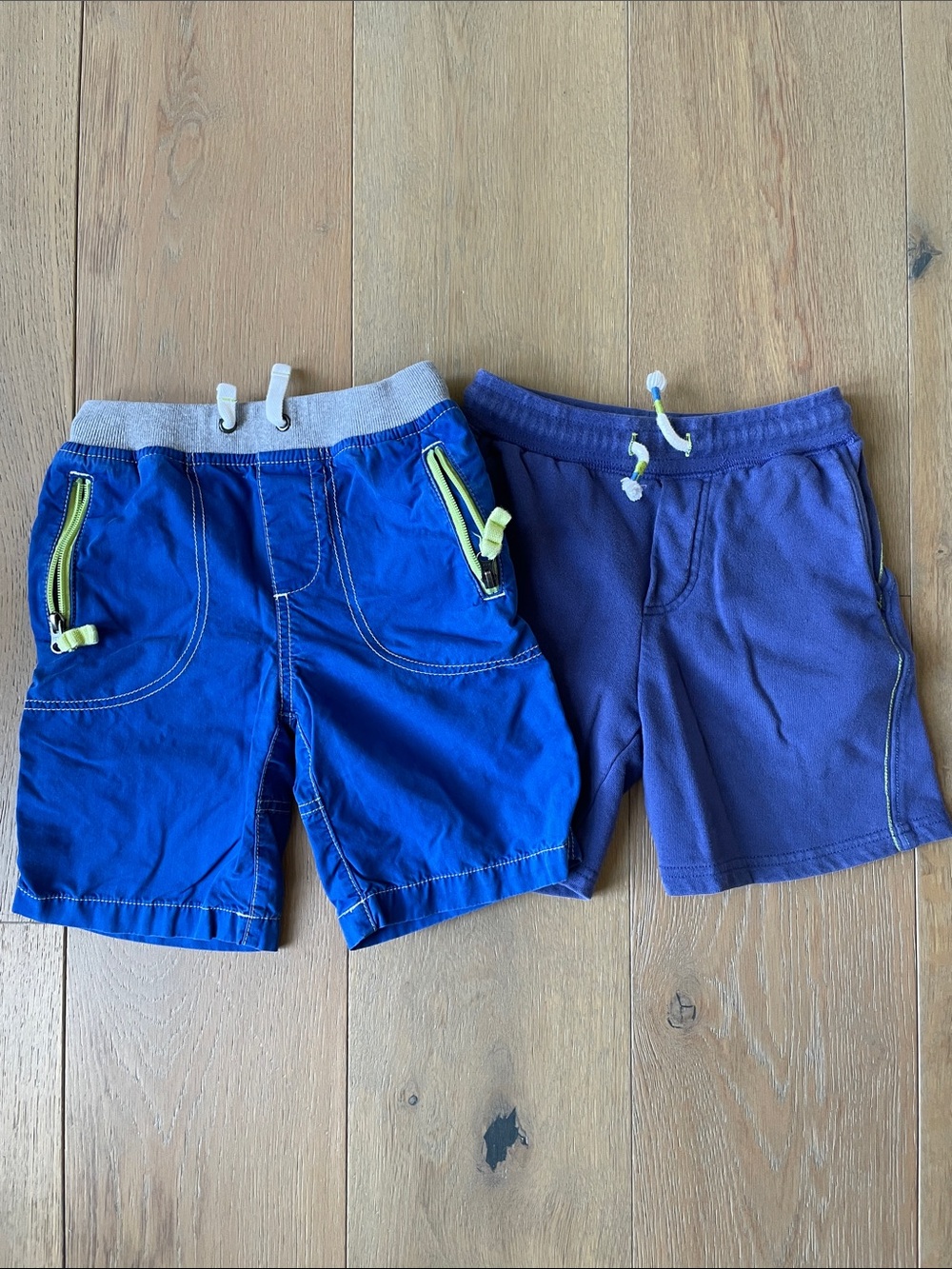 Mini Boden Royal Blue and Navy Kids' Shorts Set